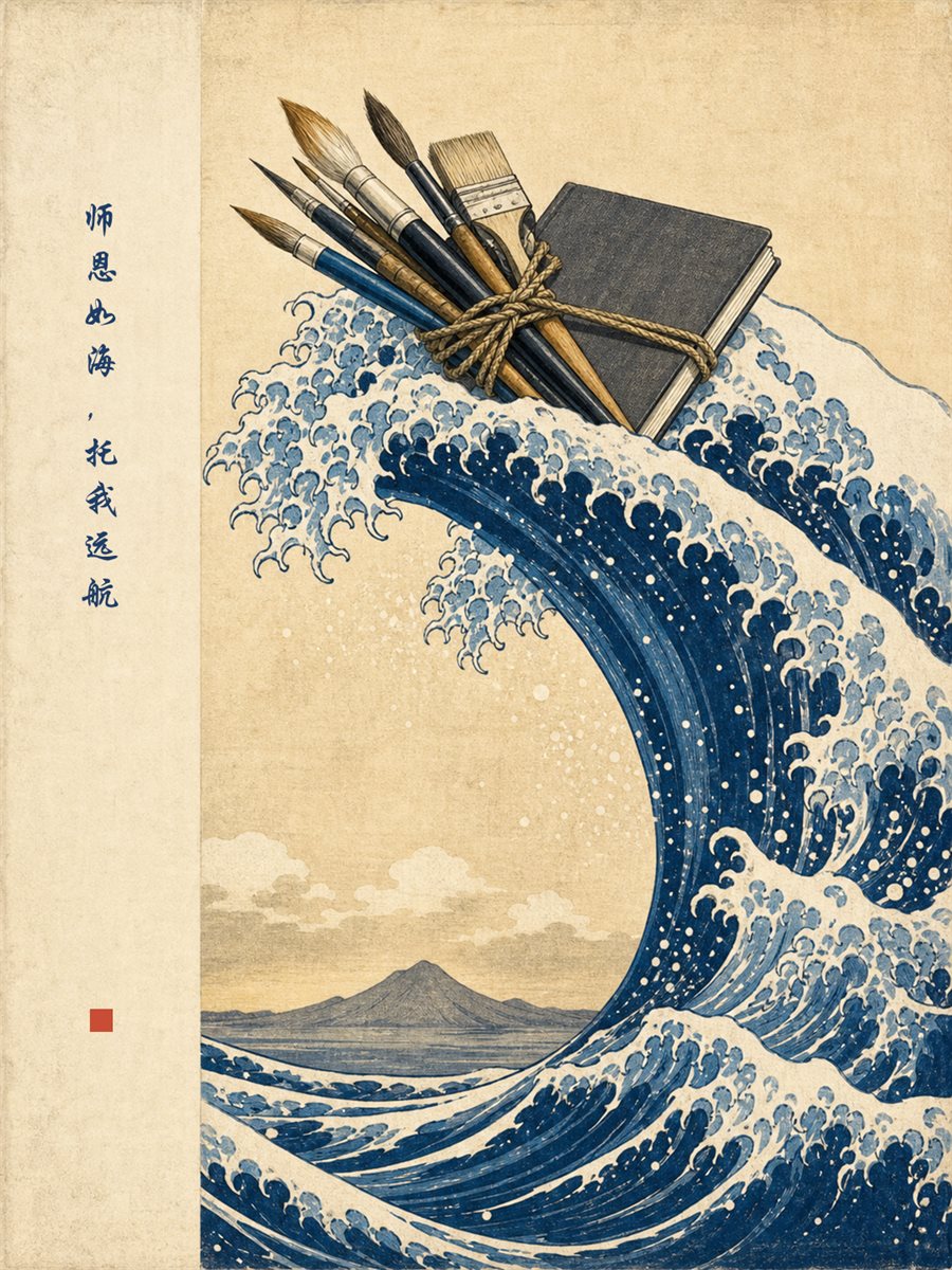 感谢恩师